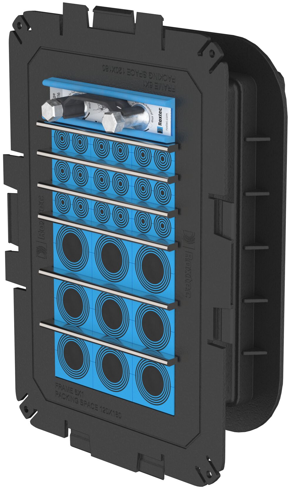 Roxtec knock-out frame transit